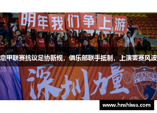 意甲联赛抗议足协新规，俱乐部联手抵制，上演罢赛风波